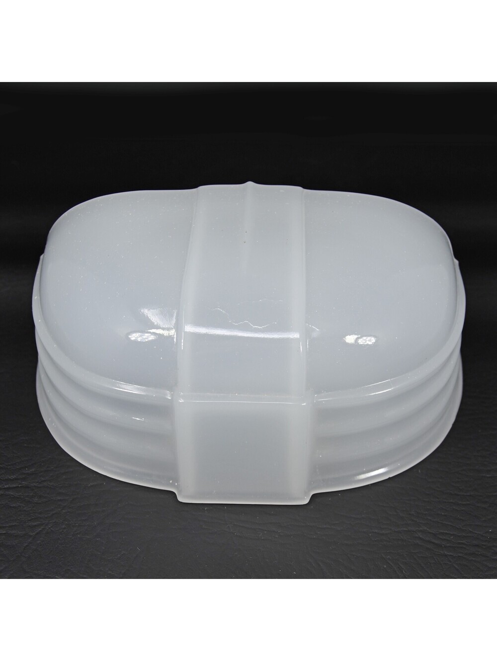 Vintage Milk Glass Wall Sconce Shade Art Deco 8" Wide Light Frosted White Square